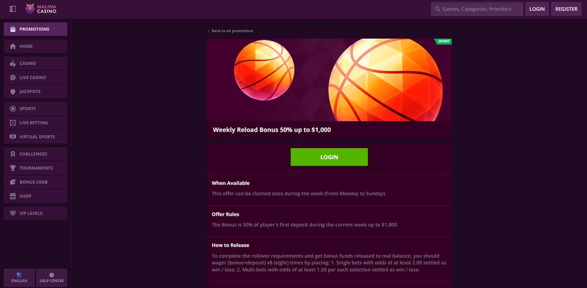 Gambling info site - Malina Casino